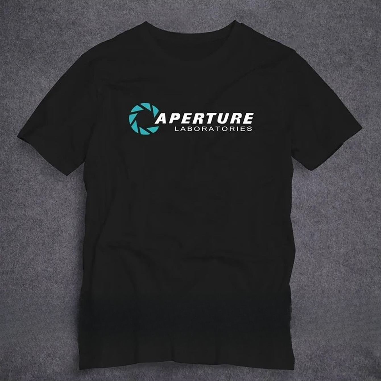 Esports Gaming Shirts - Portal 2 Aperture Labs Logo katoenen