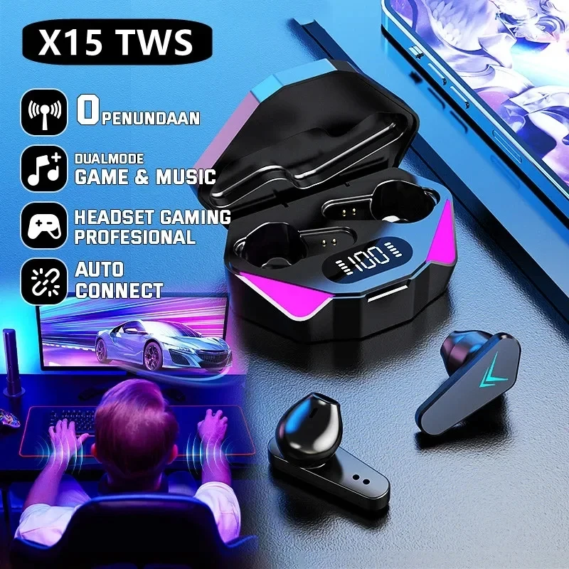 Esports Gaming Phone - 2025 Nieuwe TWS Draadloze Koptelefoon 5.3