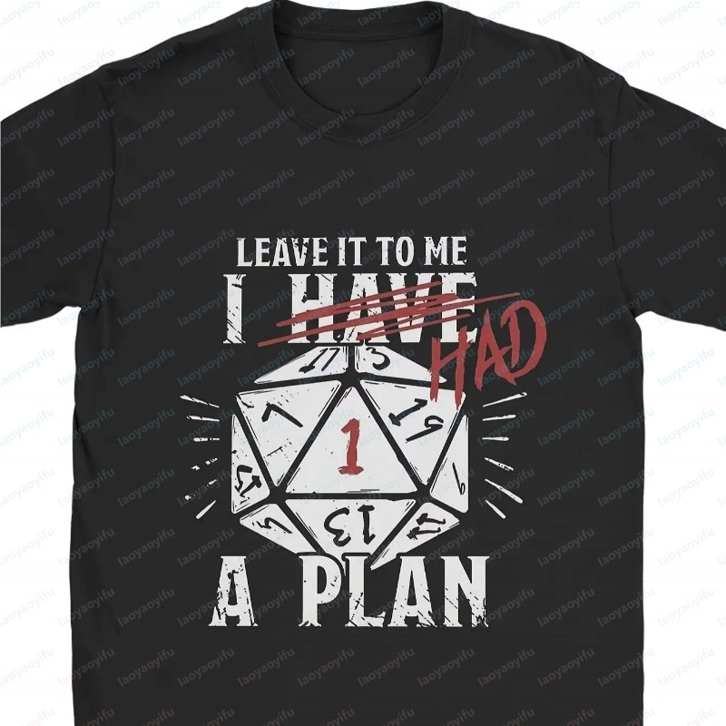 Esports Gaming Shirts - Herenshirt D20 dobbelstenen tabletop RPG T-shirt