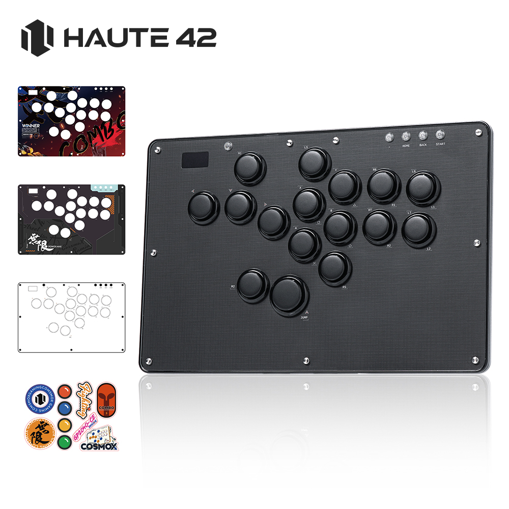 Esports Gaming Controller - Haute42 U16 Stickless FightStick Hitbox hendelloze