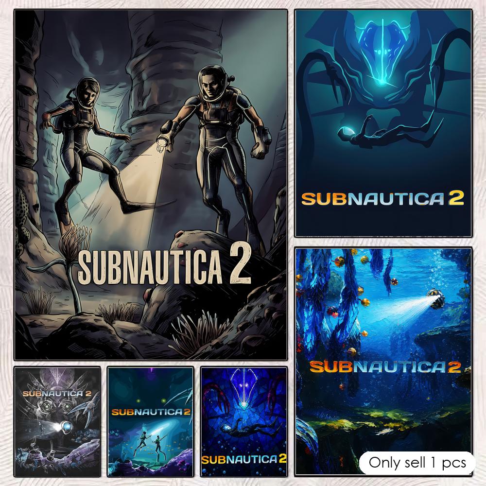 Esports And Gaming Lounge - S-SubnauticaS 2 Poster HD Wanddecoratie Anti-rimpel