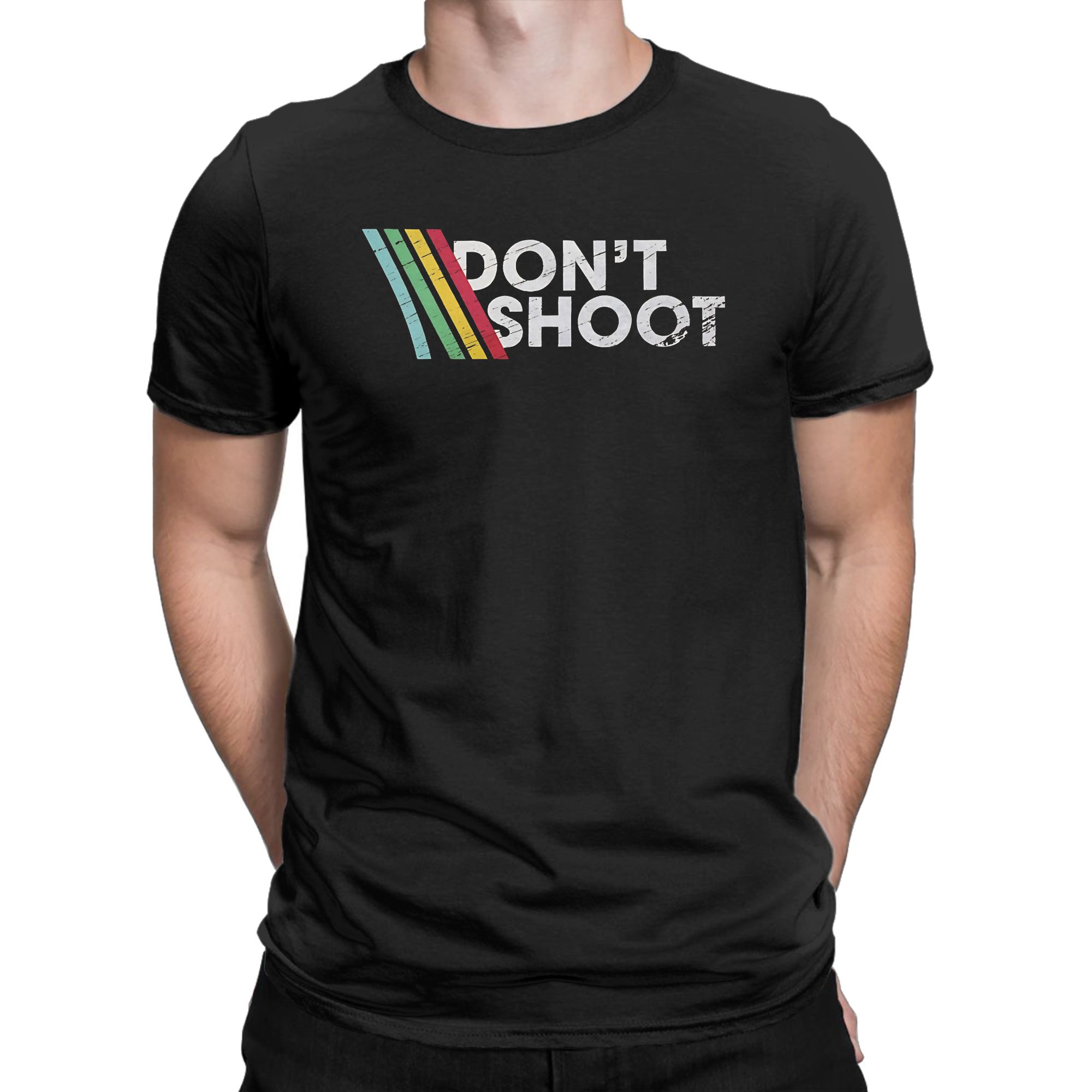 Esports Gaming Shirts - Vintage T-shirt Strand DONT SHOOT Gaming