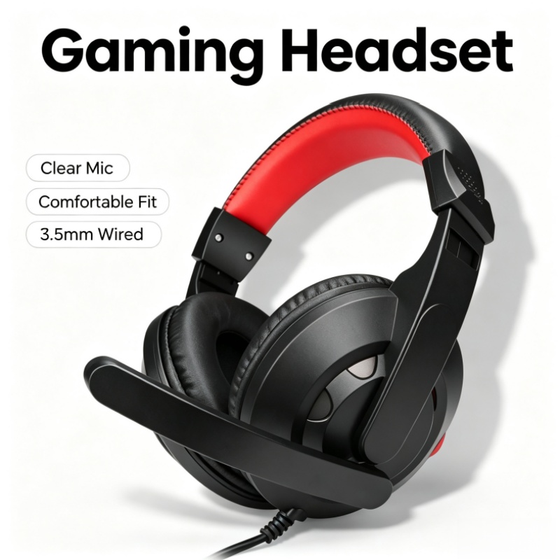 Esports Online Gaming - A65 Overhead-hoofdtelefoon voor online onderwijs, audio-