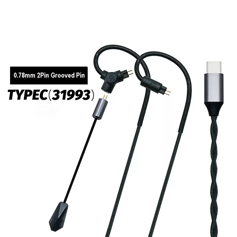 Esports Gaming Mobile - 0.78 QDC MMCX Gaming Oordopjes Kabel