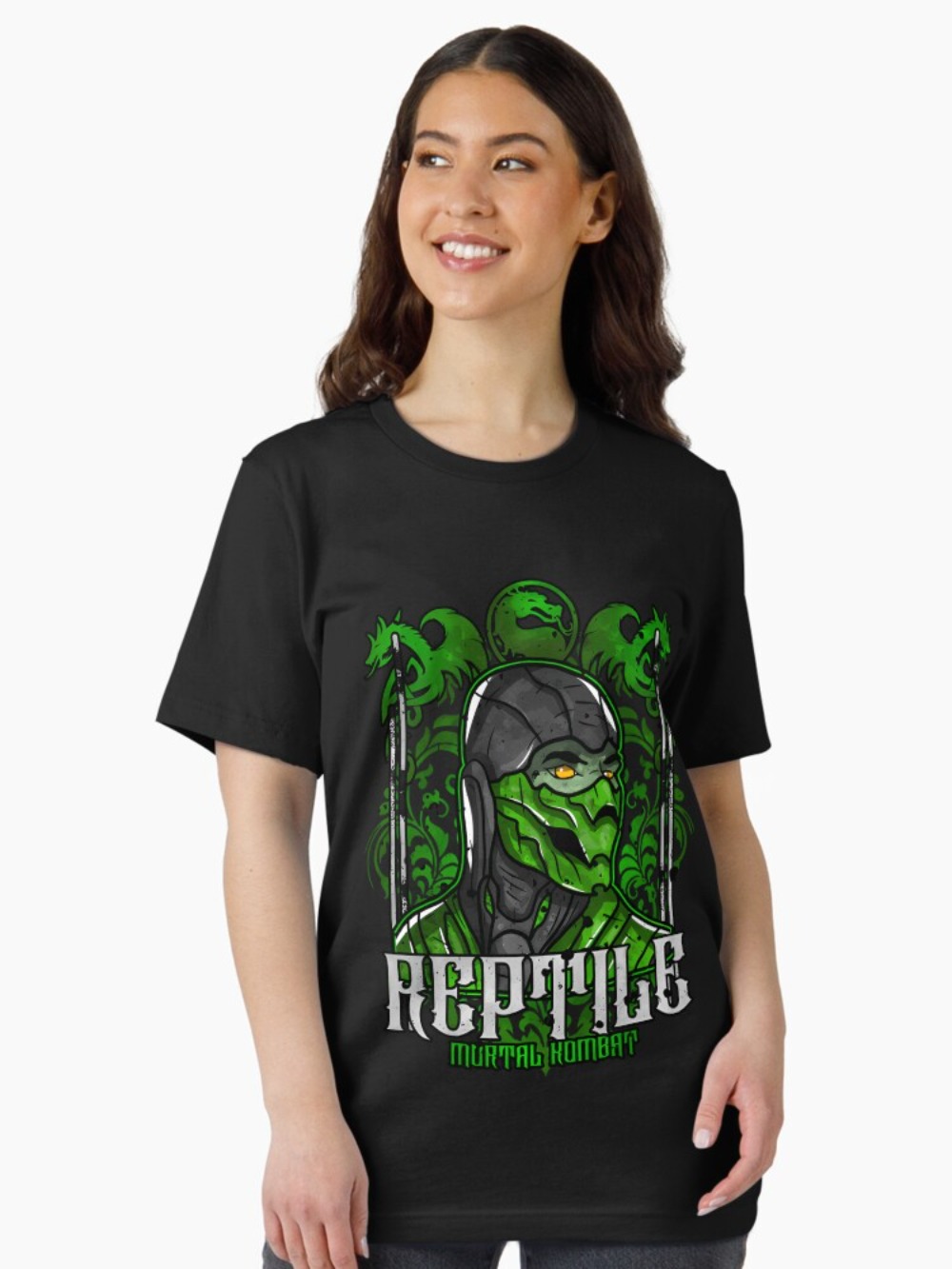 Mortal Kombat Reptile Portrait - Esports Gaming Shirts recensie en prijs