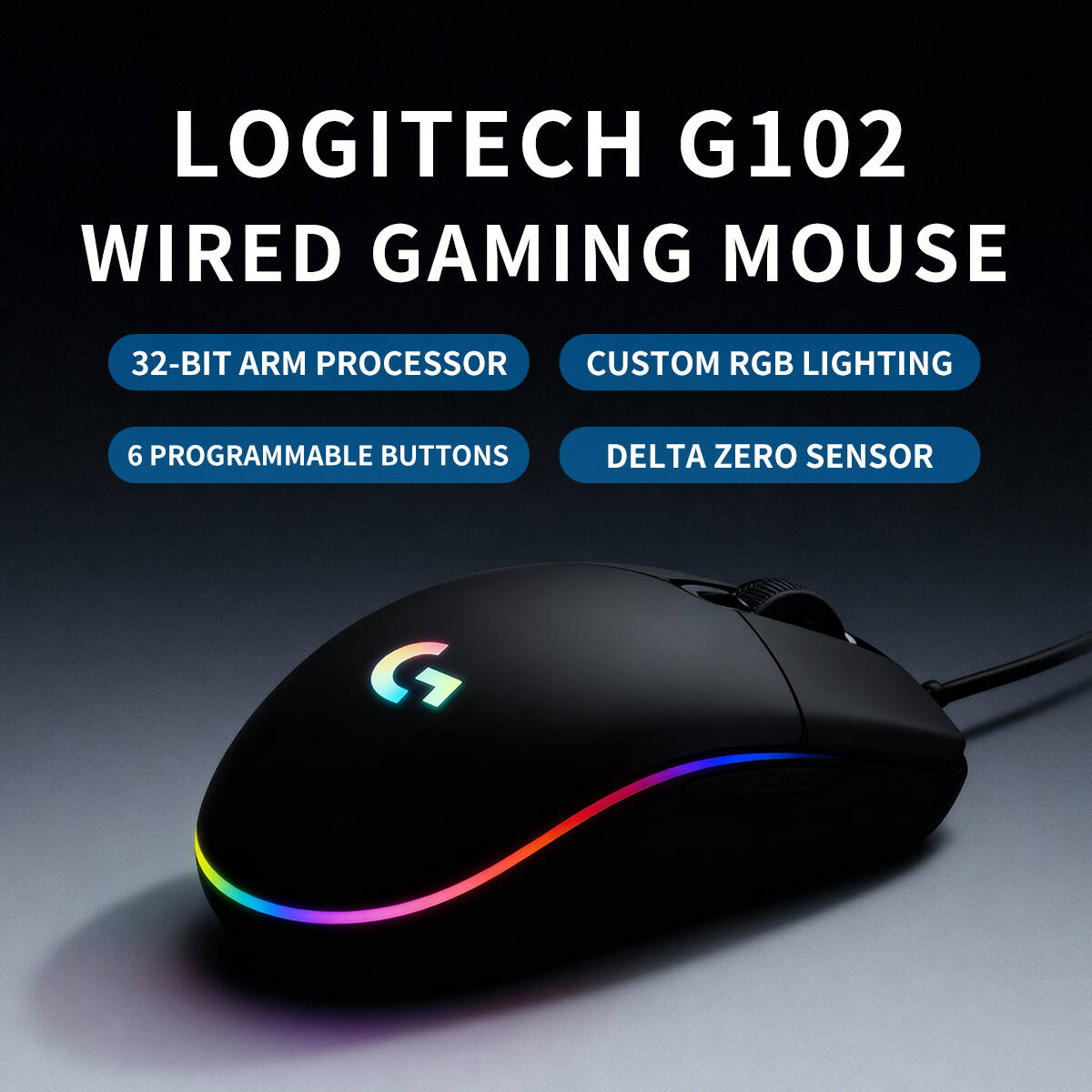 Logitech G102 Prodigy Gaming M - Esports Online Gaming recensie en prijs