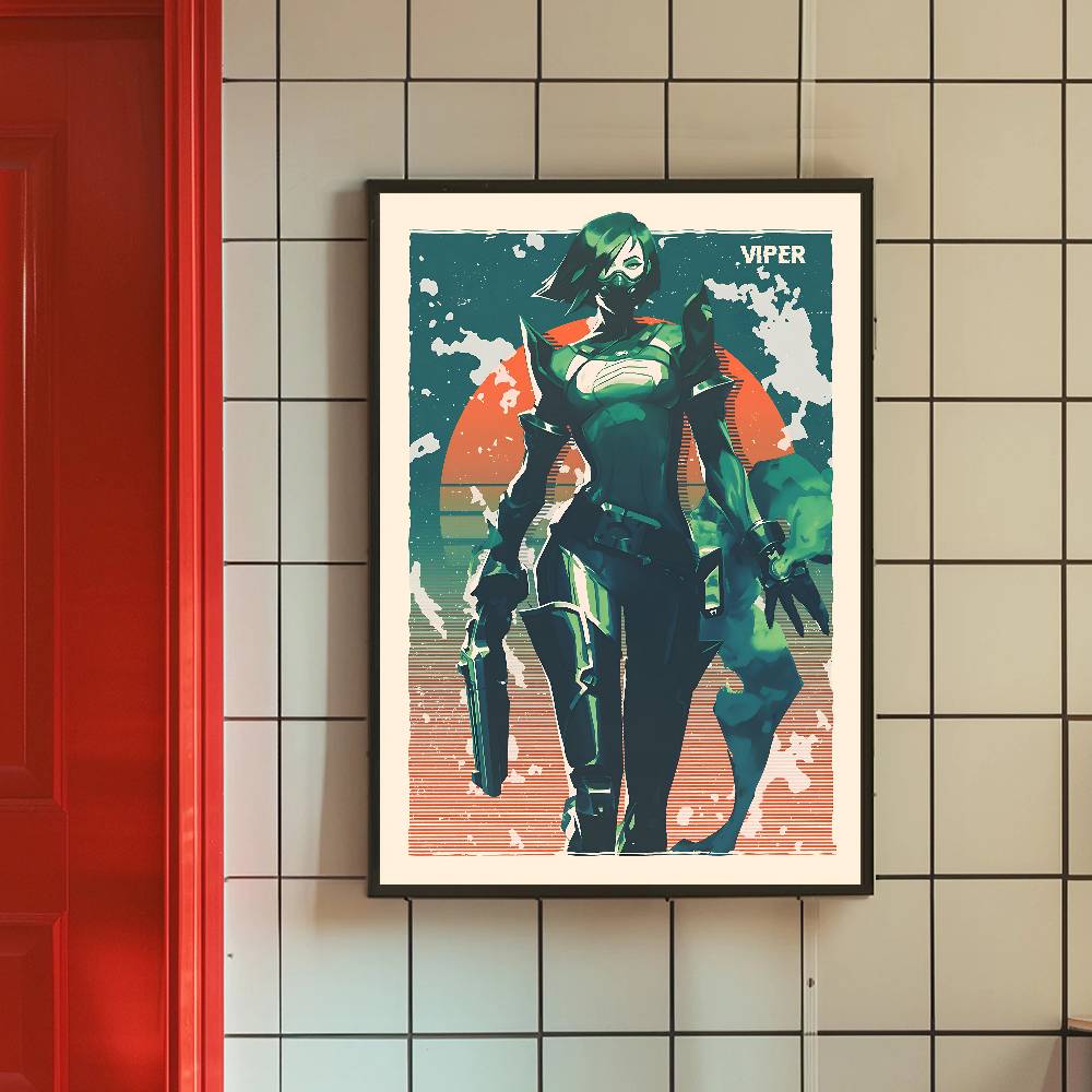 Kleurrijke gradiënt krijger po - Esports Gaming Wallpaper recensie en prijs