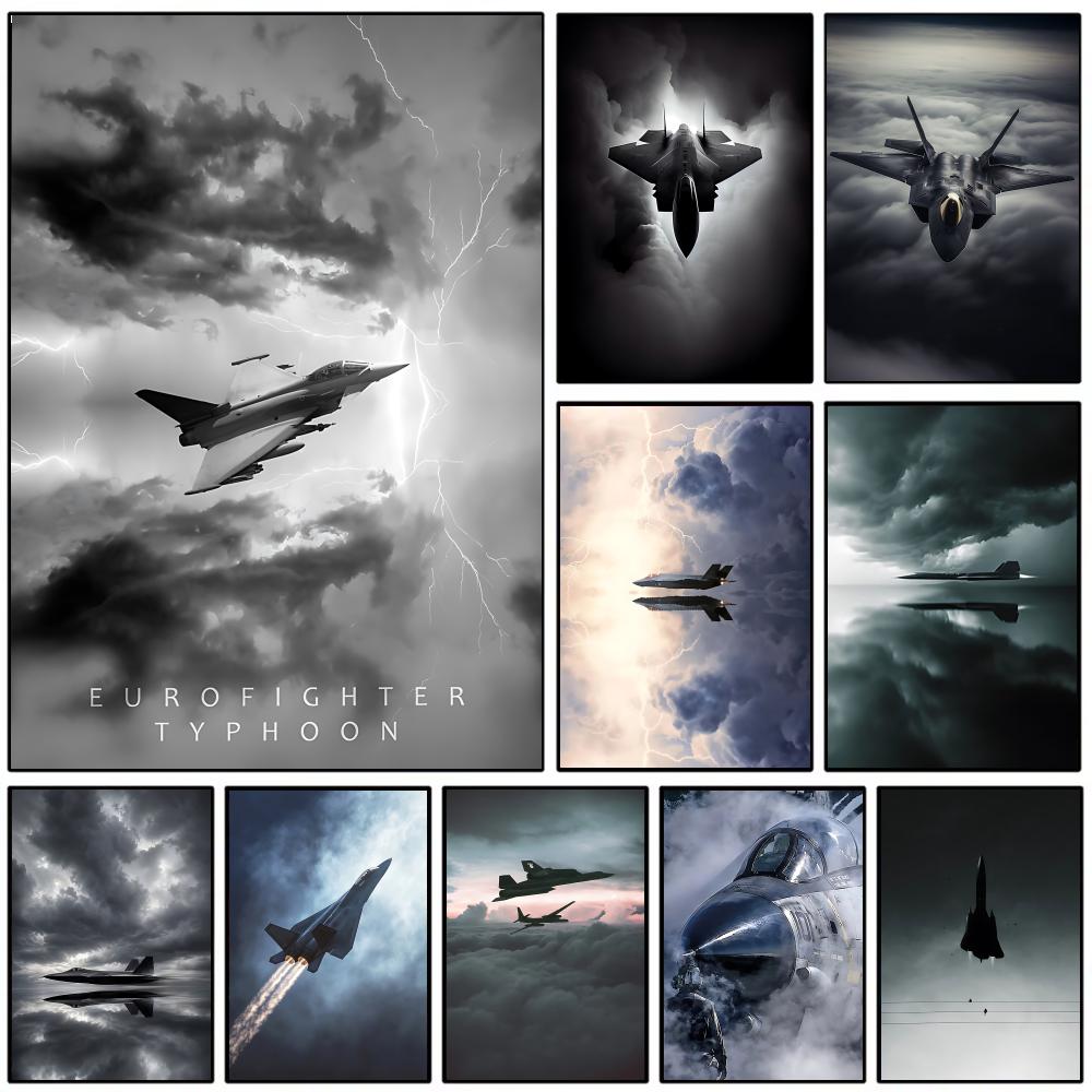 Coole gevechtsvliegtuigposter, - Esports And Gaming Lounge recensie en prijs