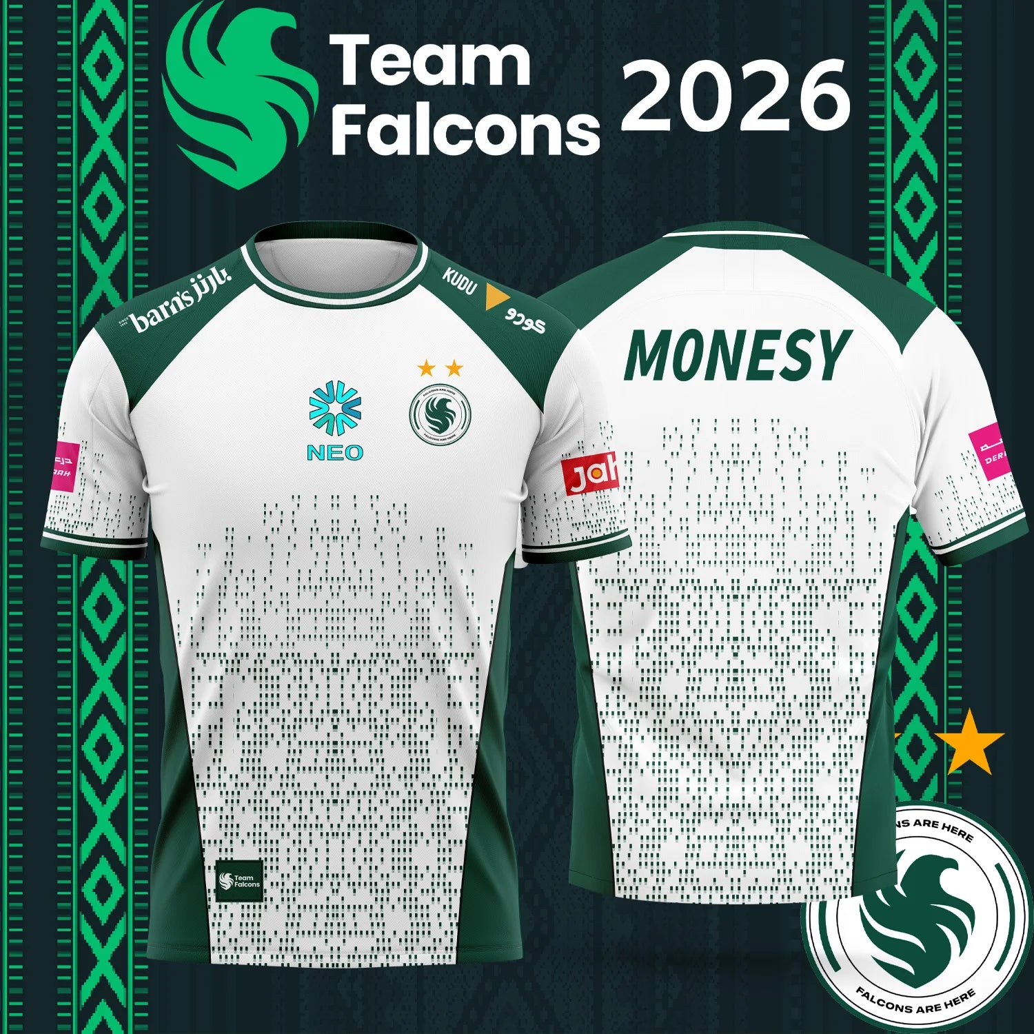 Family Matching 2026 Team Falc - Esports Gaming Shirts recensie en prijs