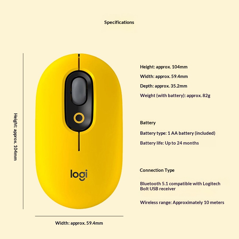 Logitech M350POP bureaumuis vo - Esports Online Gaming recensie en prijs
