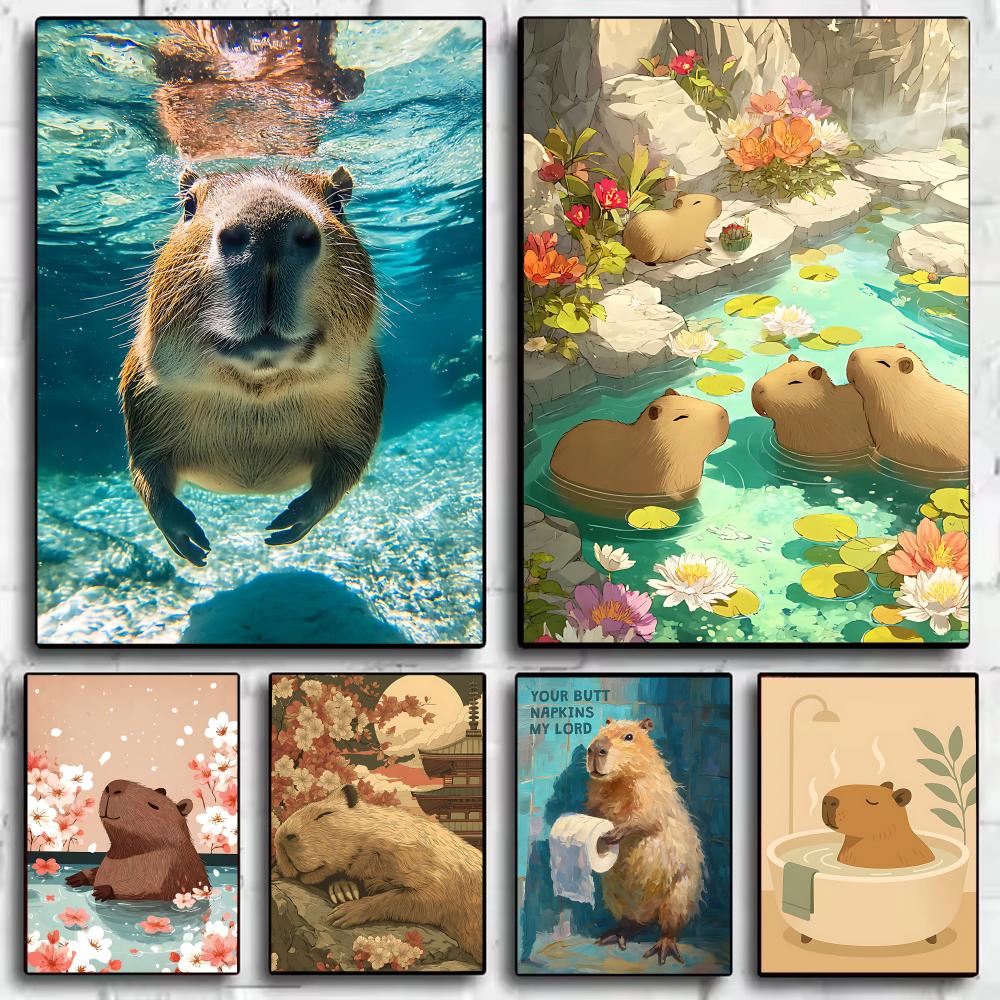 Healing Capybara Poster Art Po - Esports And Gaming Lounge recensie en prijs