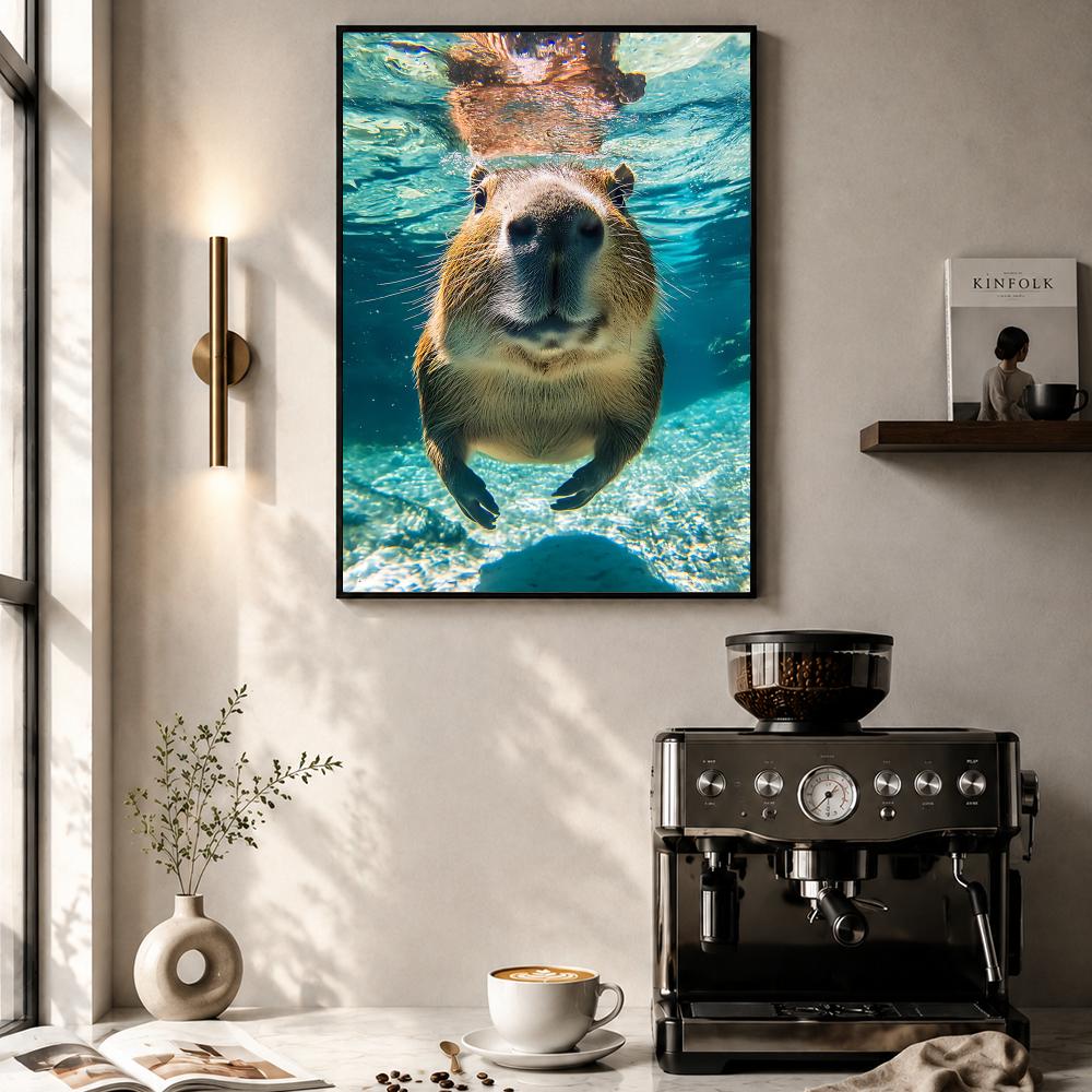 Healing Capybara Poster Art Po - Esports And Gaming Lounge recensie en prijs