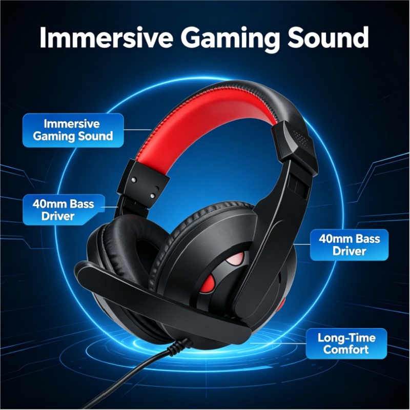 A65 Overhead-hoofdtelefoon voo - Esports Online Gaming recensie en prijs