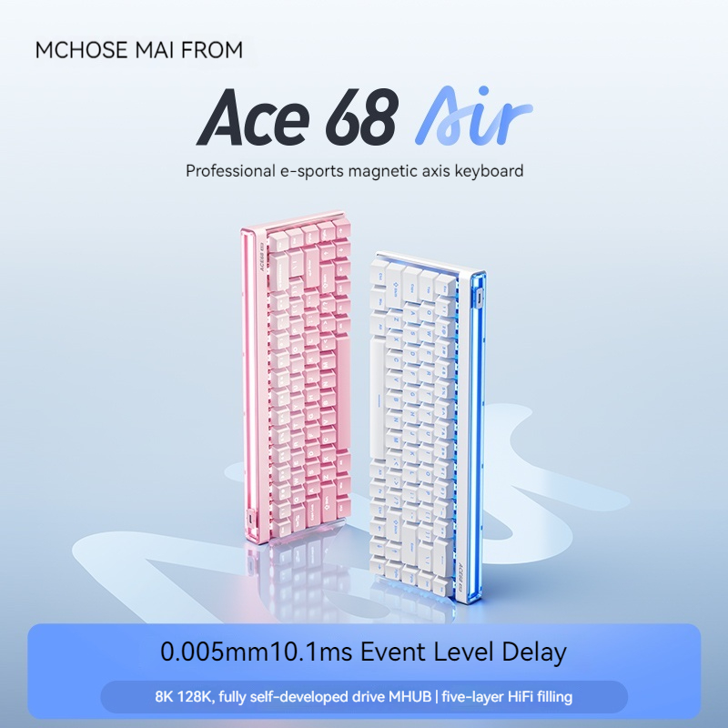 Mchose Ace68 Air magnetische a - Esports Gaming recensie en prijs