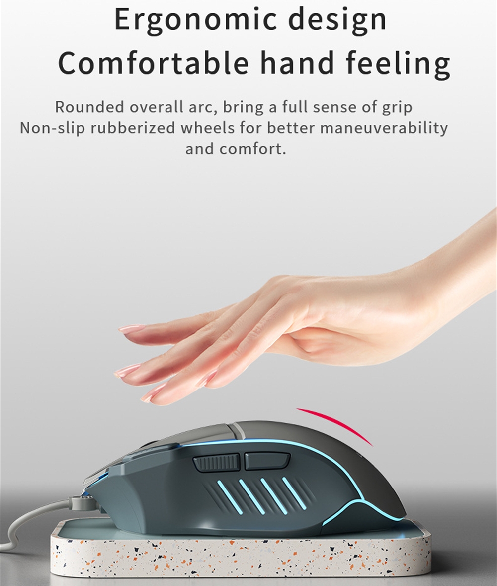 Professionele gamingmuis 8 toe - Esports Gaming Free Fire recensie en prijs