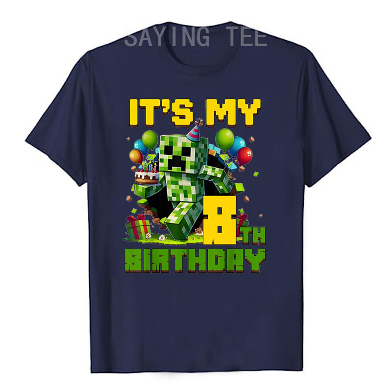 Birthday Boy It's My 8th Birth - Esports Gaming Shirts recensie en prijs